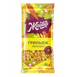 Грильяж "Попкорн" 26 г х 24 шт (0,624 кг)